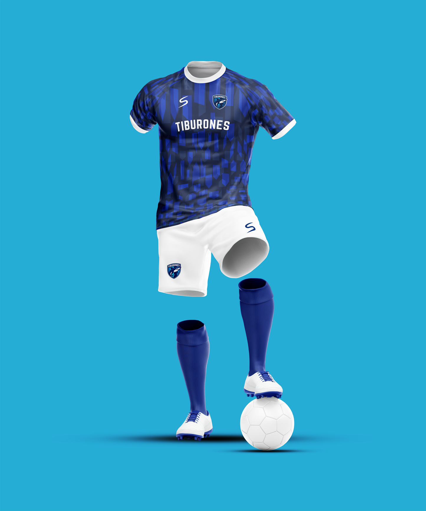 Tiburones Soccer Kit – Full Custom (Jersey + Shorts + Socks)